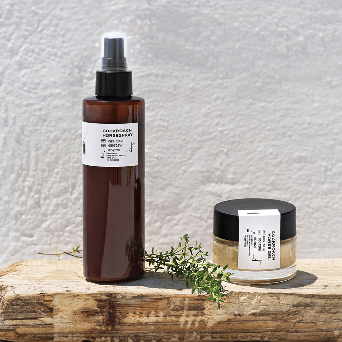 COCKROACH HORSE GEL – Φυσική Απωθητική Γέλη για Κατσαρίδες